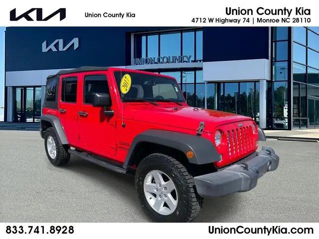 2017 Jeep Wrangler Unlimited Sport 4x4 for sale in Monroe, NC