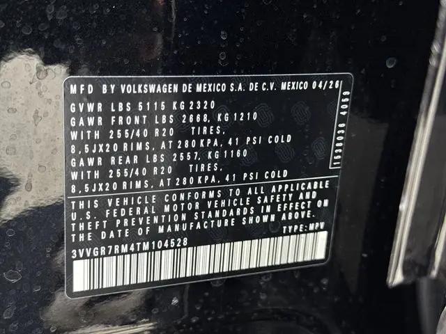 2026 Volkswagen Tiguan SE R-Line Black
