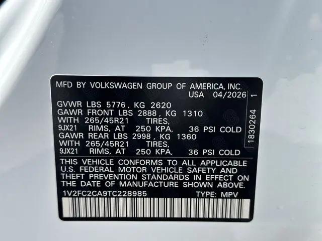 2026 Volkswagen Atlas Cross Sport SEL Premium R-Line