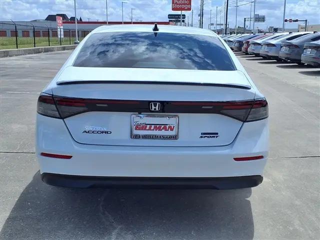 2026 Honda Accord Sedan Sport