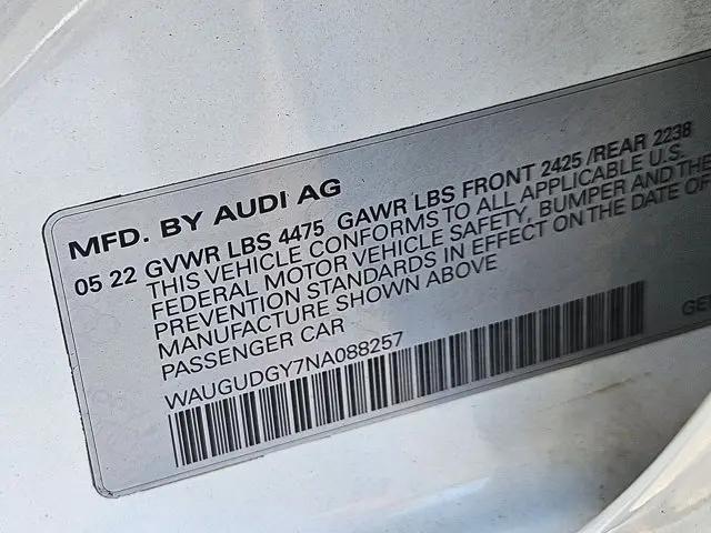 2022 Audi A3 Premium 40 TFSI quattro S tronic