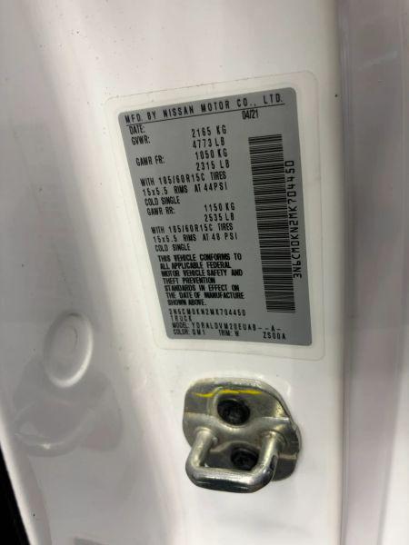 2021 Nissan NV200 Compact Cargo S Xtronic CVT