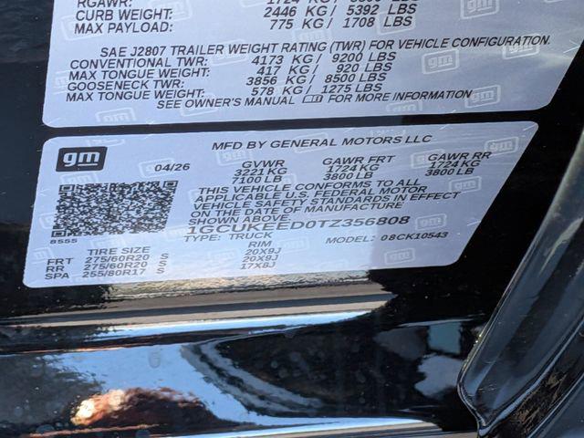 2026 Chevrolet Silverado 1500 4WD Crew Cab Short Bed RST
