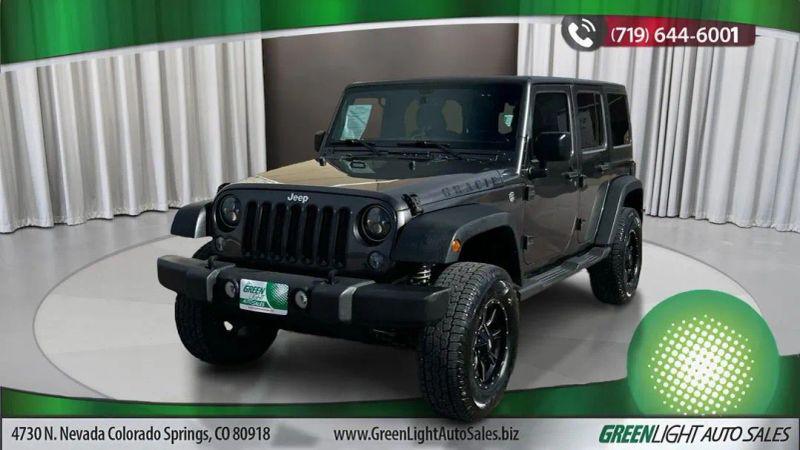 2017 Jeep Wrangler Unlimited Sport 4x4 for sale in Colorado Springs, CO