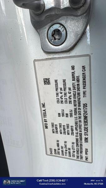 2022 Tesla Model 3 Long Range Dual Motor All-Wheel Drive
