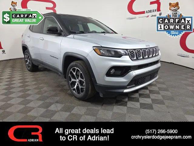 2024 Jeep Compass Limited 4x4 for sale in Adrian, MI