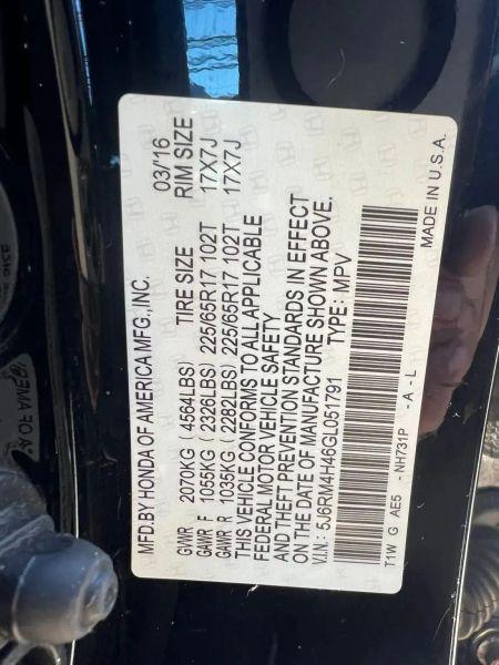 2016 Honda CR-V SE