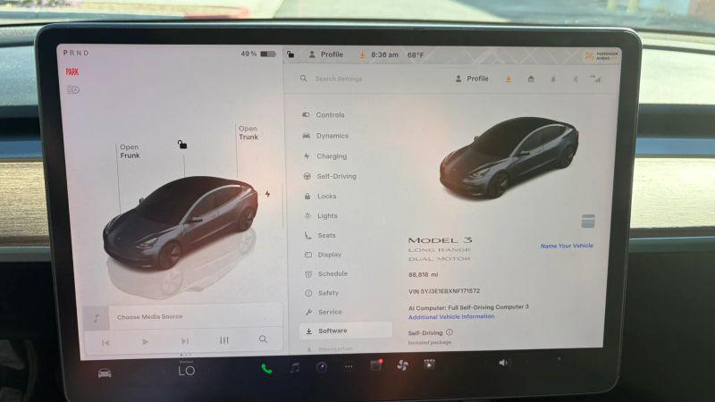 2022 Tesla Model 3 Long Range Dual Motor All-Wheel Drive