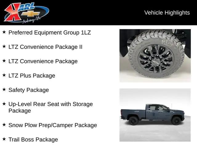 2026 Chevrolet Silverado 3500HD Crew Cab, Standard Bed, LTZ, 4WD