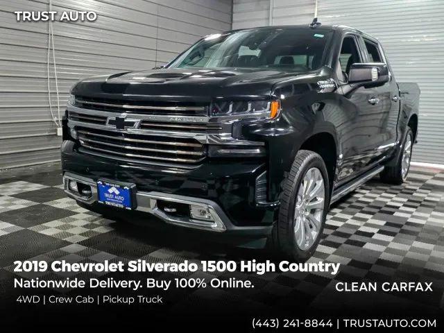 2019 Chevrolet Silverado 1500 High Country for sale in Sykesville, MD