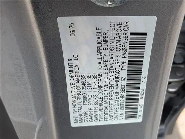 2025 Honda Civic Sport