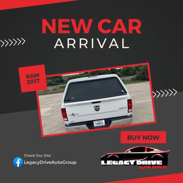 2017 Ram 1500 Lone Star Crew Cab 4x4 5'7" Box