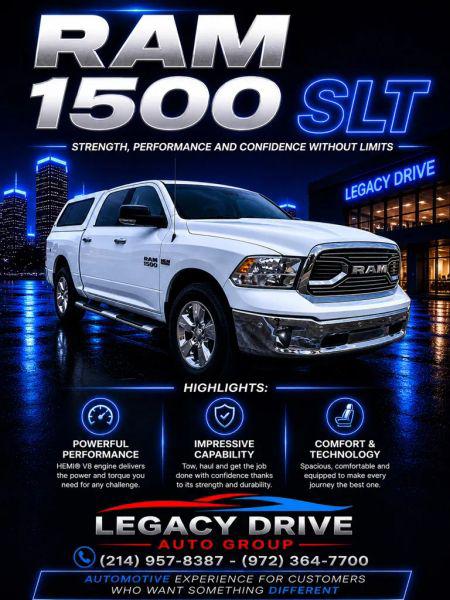2017 Ram 1500 Lone Star Crew Cab 4x4 5'7" Box
