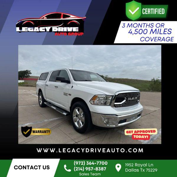 2017 Ram 1500 Lone Star Crew Cab 4x4 5'7" Box