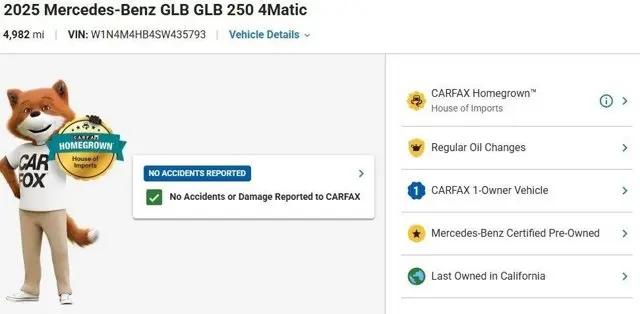 2025 Mercedes-Benz GLB 4MATIC