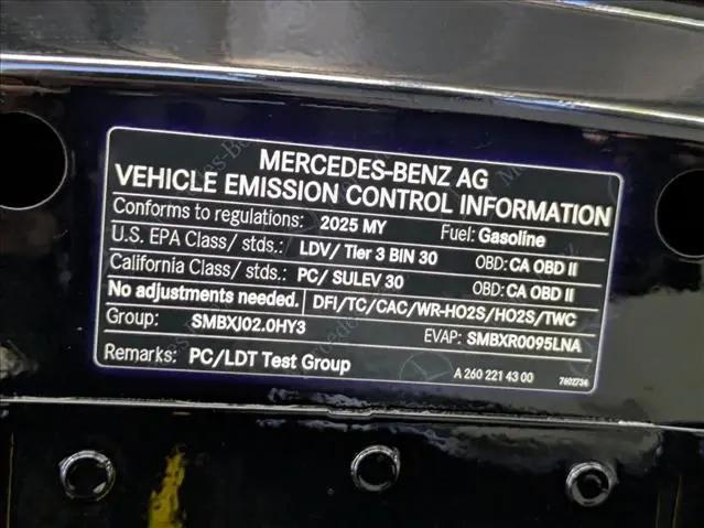2025 Mercedes-Benz GLB GLB 250