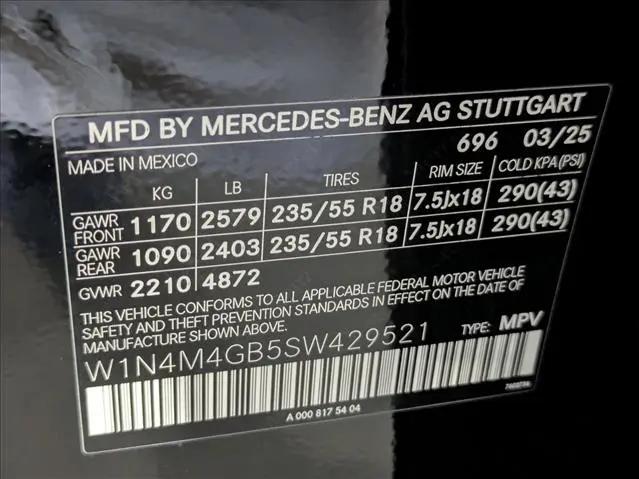 2025 Mercedes-Benz GLB GLB 250