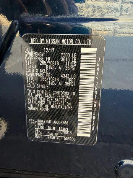 2018 Nissan Armada SV