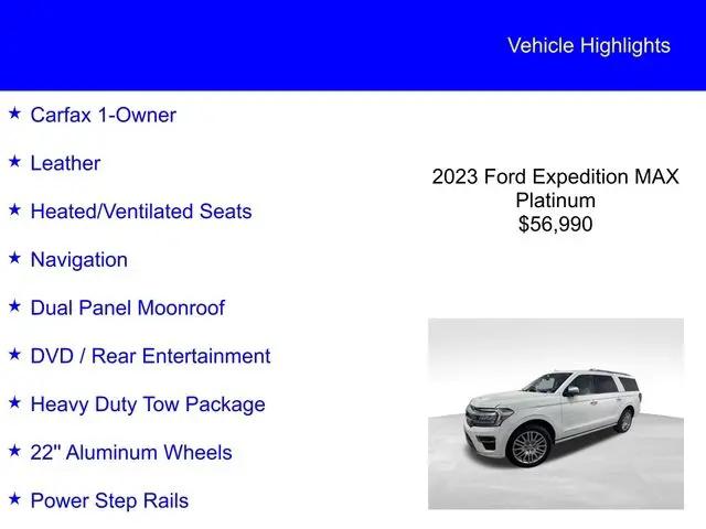 2023 Ford Expedition Platinum MAX