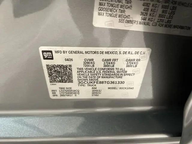 2026 Chevrolet Silverado 1500 4WD Crew Cab Short Bed LT Trail Boss
