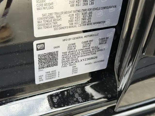 2026 Chevrolet Silverado 1500 4WD Crew Cab Short Bed High Country
