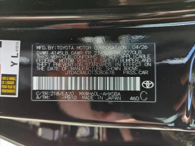 2026 Toyota Prius XLE