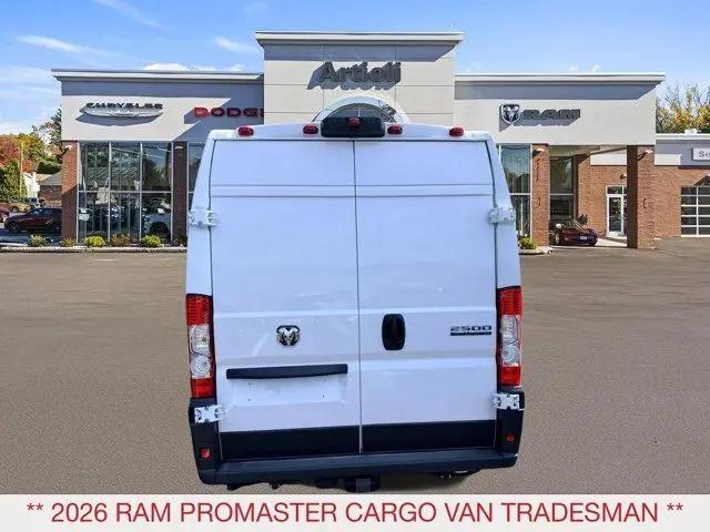 2026 Ram ProMaster 2500 Cargo Van Tradesman High Roof 159 WB w/Pass Seat