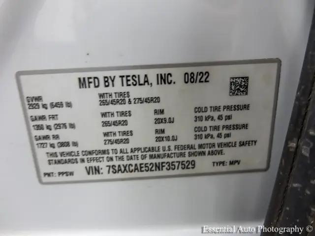 2022 Tesla Model X Dual Motor All-Wheel Drive