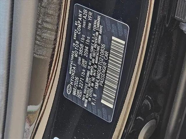 2026 Hyundai Elantra SEL Sport