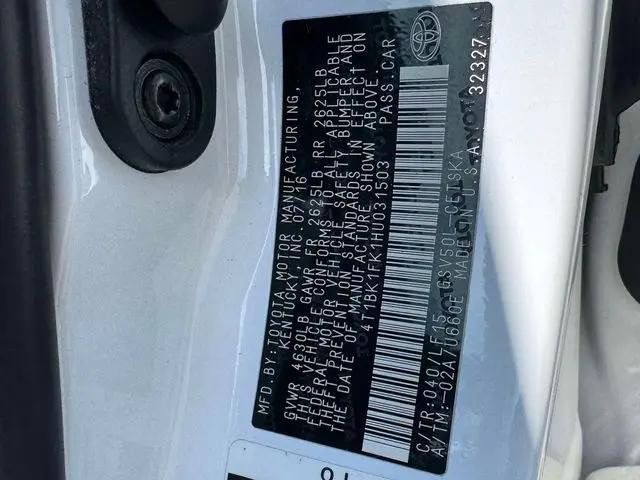 2017 Toyota Camry XSE V6