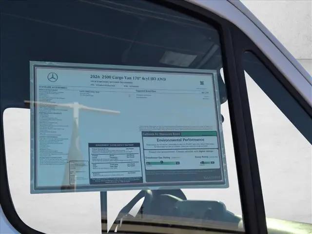 2026 Mercedes-Benz Sprinter 2500 High Roof 4-Cyl Diesel HO