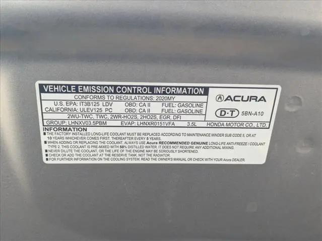 2020 Acura MDX Technology Package