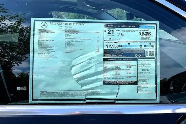 2026 Mercedes-Benz GLS GLS 450 4MATIC