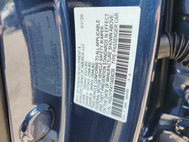 2026 Honda Accord Sedan SE