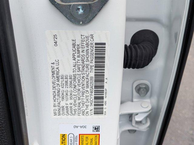 2025 Honda Accord Sedan SE