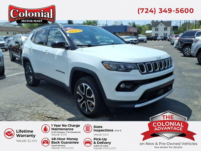 2023 Jeep Compass Limited 4x4 for sale in Indiana, PA