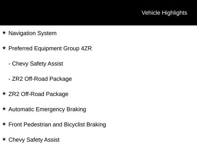2026 Chevrolet Colorado ZR2, 4WD