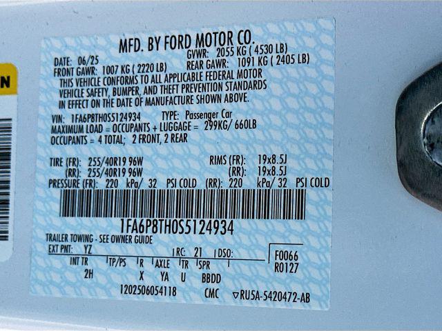 2025 Ford Mustang EcoBoost Fastback