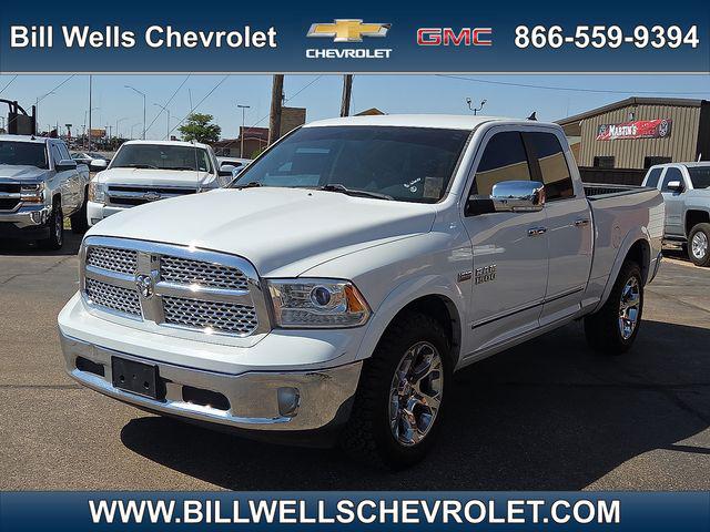 2017 Ram 1500 Laramie Quad Cab 4x4 6'4" Box for sale in Plainview, TX