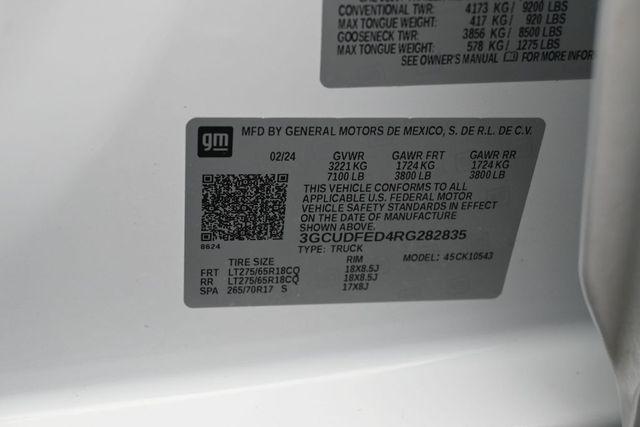 2024 Chevrolet Silverado 1500 4WD Crew Cab Short Bed LT Trail Boss