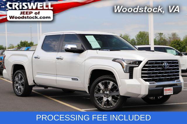 2024 Toyota Tundra Hybrid Capstone 4WD 2024 Toyota Tundra Hybrid Capstone 4WD