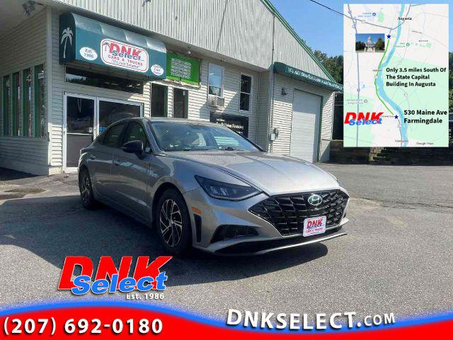 2021 Hyundai Sonata Blue for sale in Farmingdale, ME