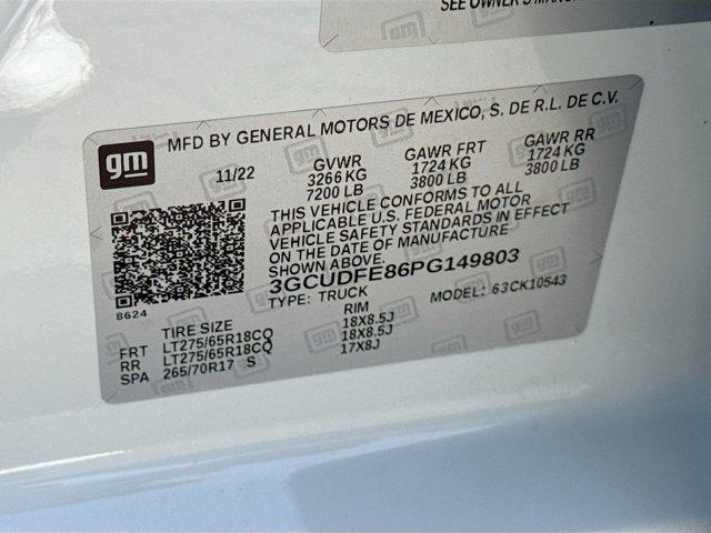 2023 Chevrolet Silverado 1500 4WD Crew Cab Short Bed LT Trail Boss