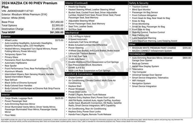 2024 Mazda X-90 Premium Plus