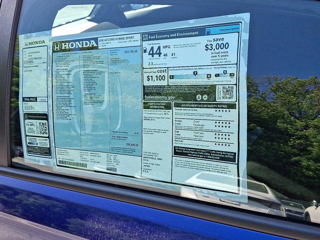 2026 Honda Accord Sedan Sport