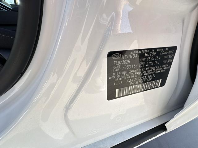 2026 Hyundai Sonata Hybrid Blue
