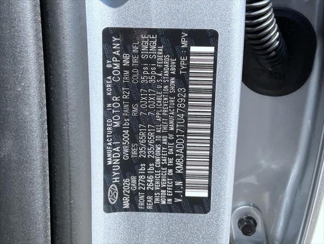 2026 Hyundai Tucson Hybrid Blue SE