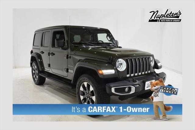 2022 Jeep Wrangler Unlimited Sahara 4x4 for sale in URBANA, IL