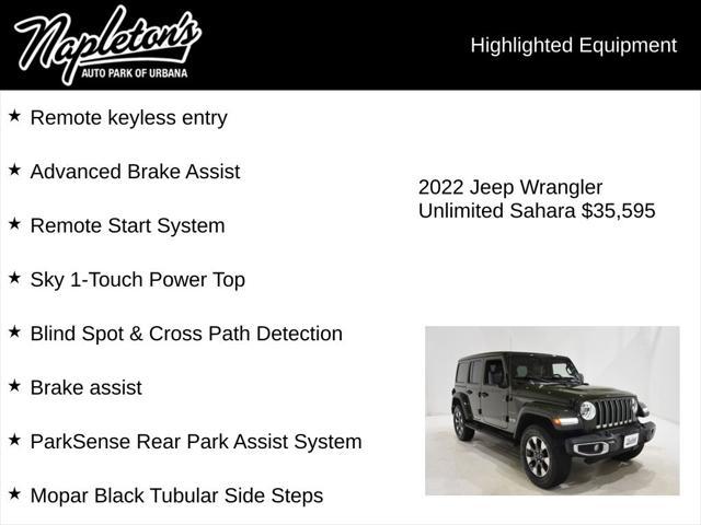 2022 Jeep Wrangler Unlimited Sahara 4x4