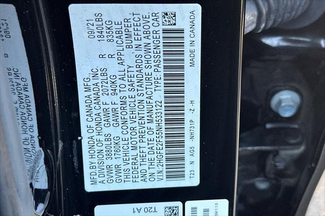 2022 Honda Civic Sport